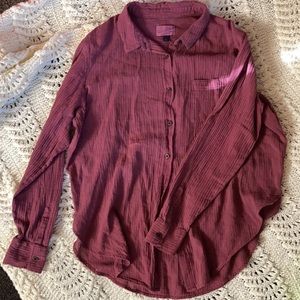 Distressed Universal Thread button down